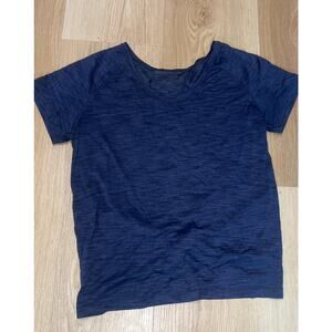 Lululemon Box It Out Short Sleeve Heathered Puple